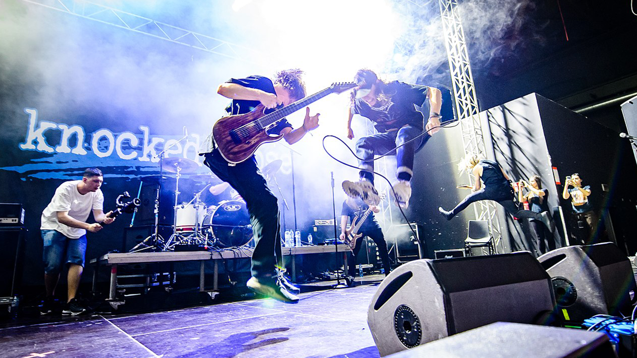 Knocked Loose live on tour